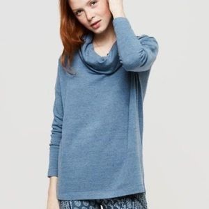 Lou & Grey Zen Bounce Cowl Neck Pullover